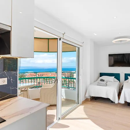 Apartamento Renovated Panoramic Seaview Vistas Arona (Tenerife)